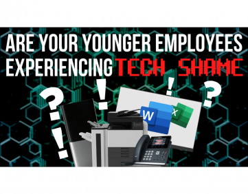 Are your younger employees experiencing ‘tech shame